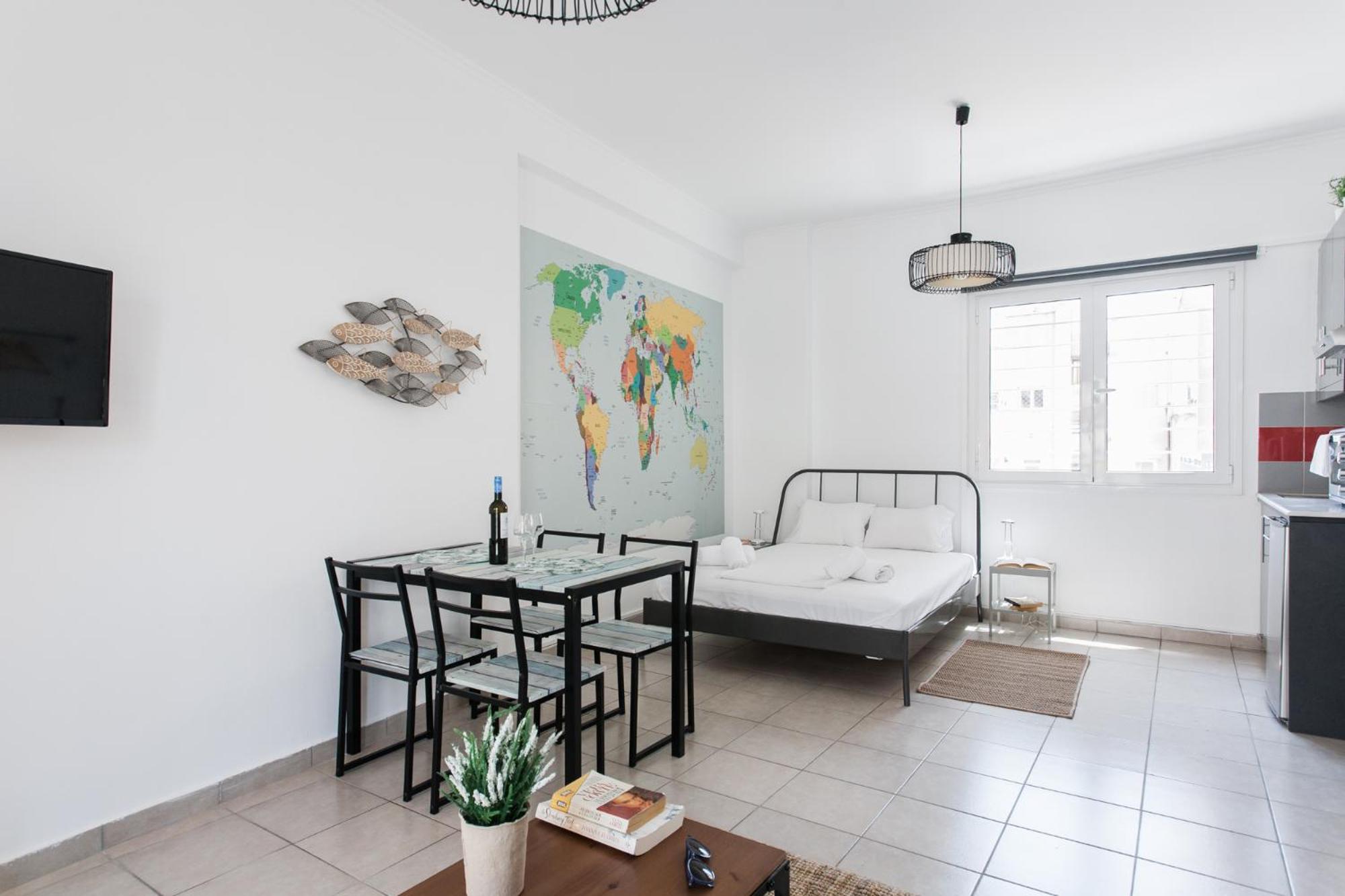 Aegean Style, City Center Studio Next To Acropolis أثينا المظهر الخارجي الصورة